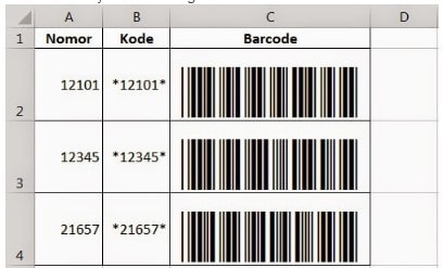 Cara membuat barcode sendiri
