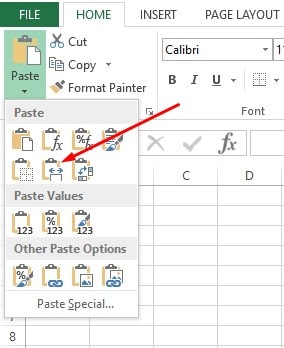 Cara copy paste Excel yang ada rumusnya