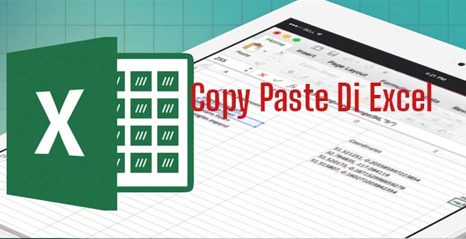 Cara copy paste Excel